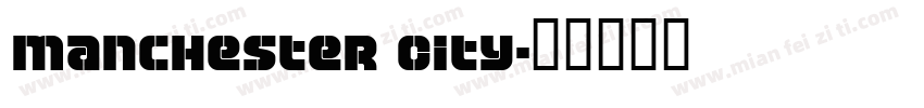 Manchester City字体转换